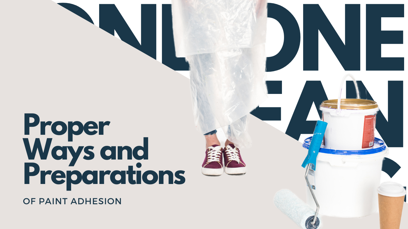 Proper Ways and Preparations of Paint Adhesion A1 Korean