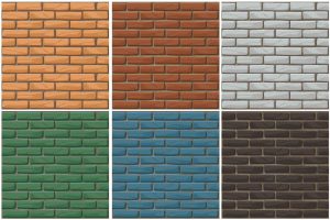 Bold Colors for Bricks