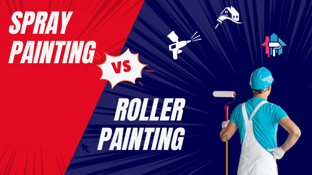 Step-by-Step Comparison: Spray vs. Roller Painting Techniques | 1 | A One Korean Painting Spray Painting vs. Roller Painting