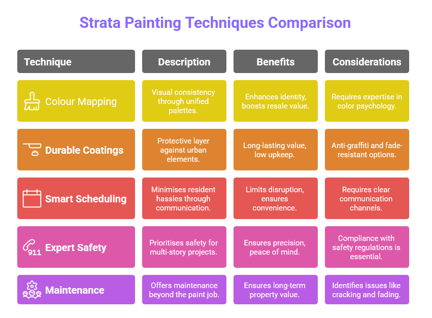 Strata Painting Techniques Comparison