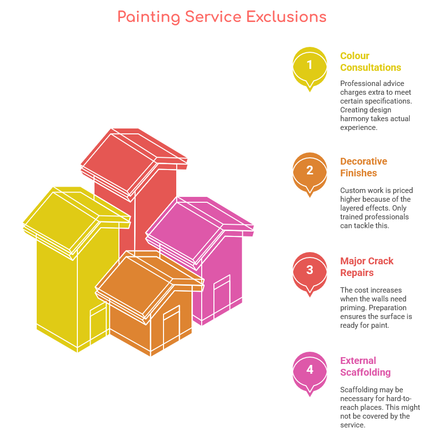 Decoding Painting Estimates: What’s Included and What’s Not | 2 | A One Korean Painting Painting Service Exclusions