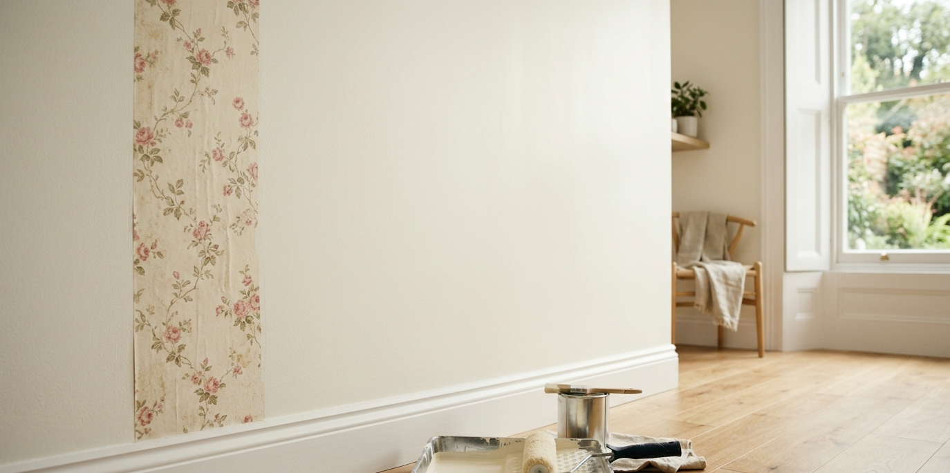 Can You Really Paint Over Wallpaper
