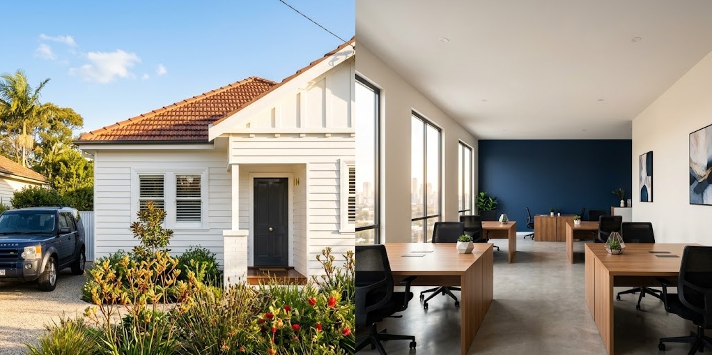 What residential and commercial painting involves in Sydney