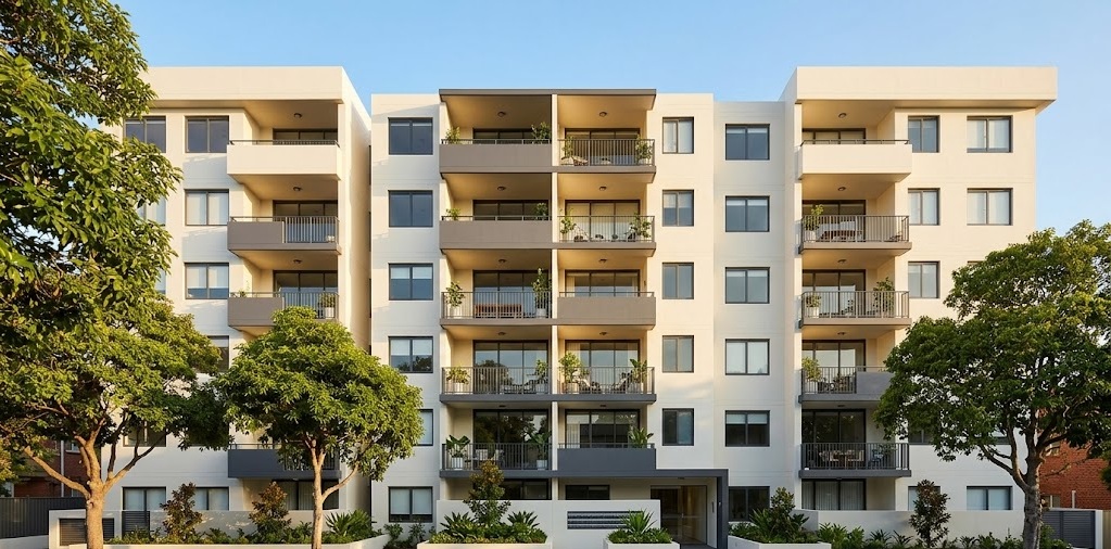 Commercial Building Exterior Painting & High-Rise Access